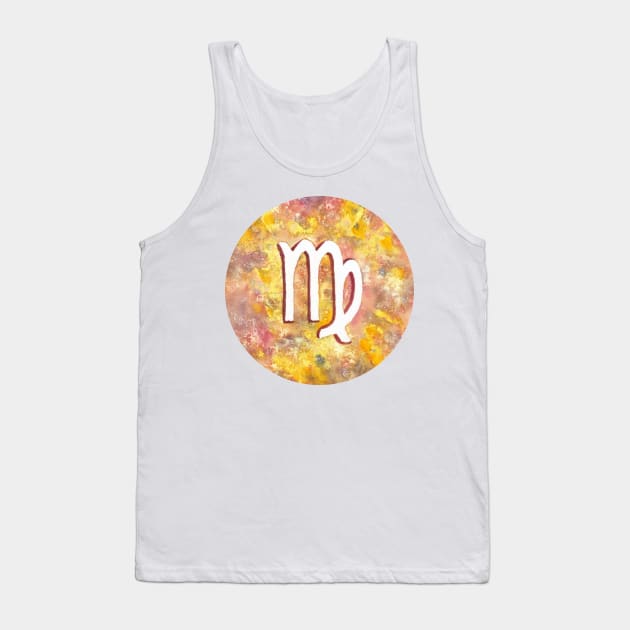 Virgo astrological sign Tank Top by Savousepate